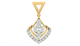 Gold & Diamond Partywear Pendant Set KRC40723