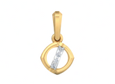 18K Gold & Diamond Dailywear Pendant KSK083