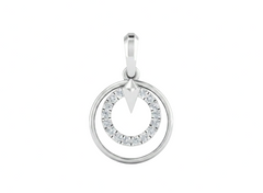 18K Gold & Diamond Dailywear Pendant KSK101