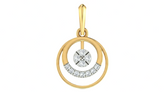 18K Gold & Diamond Dailywear Pendant Set KRA40161P