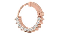 18K Gold & Diamond Nose Ring KRC80313