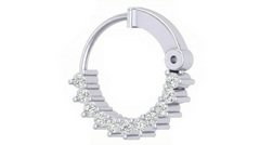 18K Gold & Diamond Nose Ring KRC80313