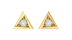 18K Gold & Diamond Women Earring KER-46