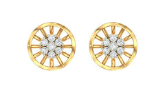 18K Gold & Diamond Women Earring KER-38