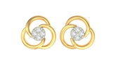 18K Gold & Diamond Women Earring KER-120