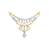 18K Gold & Diamond Wedding Mangalsutra For Women KRB90042