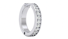 18K Gold & Diamond Nose Ring KRA50298