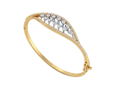 14K Gold & Diamond Women Bracelet KFK70033
