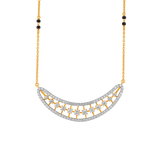 18K Gold & Diamond Mangalsutra For Women MT6062AZYD0001