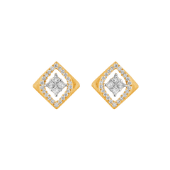 18K Gold & Diamond Women Earring EP6525AZYD0003