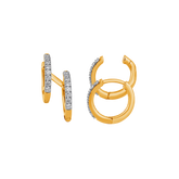 18K Gold & Diamond Women Earring ES9286MYD0014