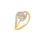 18K Gold & Diamond Ring For Women R0144OMYD0040