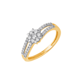 18K Gold & Diamond Ring For Women R1454PYD0003