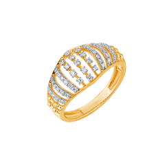 18K Gold & Diamond Ring For Women R5378MYD0001