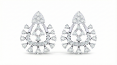 18K Gold & Diamond Women Engagement Earring KRA40174E