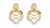18K Gold & Diamond Women Engagement Earring KRA40175E