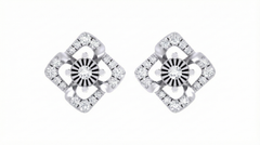 14K Gold & Diamond Women Gemstone Earring KRH44131ER