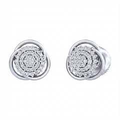 18K Gold & Diamond Women Stud Earring KRB40001E