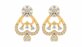 18K Gold & Diamond Women Engagement Earring KRA40171E