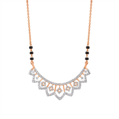 18K Gold & Diamond Mangalsutra For Women M0017JYD0032