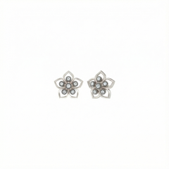 18K Gold & Diamond Women Engagement Earring KER-73