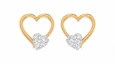 Gold & Diamond Women Stud Earring KRC40579E