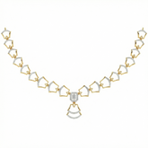 14K Gold & Diamond Dailywear Necklace Set KRH44041N