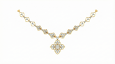 14K Gold & Diamond Dailywear Necklace Set KRB44105N-A