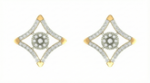 18K Gold & Diamond Women Engagement Earring KRA40004E