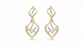 14K Gold & Diamond Women Engagement Earring KRI44027E