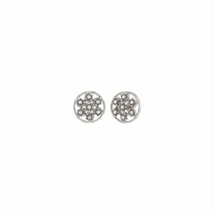 18K Gold & Diamond Women Engagement Earring KER-19