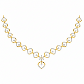 14K Gold & Diamond Dailywear Necklace Set KRH44040N