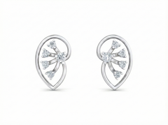 18K Gold & Diamond Women Stud Earring KRK30027