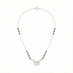 18K Gold & Diamond Beaded Mangalsutra For Women KRE90089