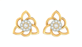 18K Gold & Diamond Women Stud Earring KRA40166E