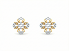 18K Gold & Diamond Women Stud Earring KRK40188E