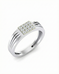 Gold & Diamond Ring For Men KRB20011