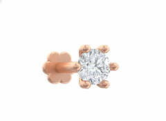 18K Gold & Diamond Stud Nose Pin KRK50247