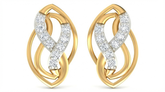 18K Gold & Diamond Women Stud Earring KRA40140E
