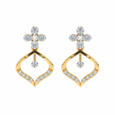 14K Gold & Diamond Women Earring KRH44040E