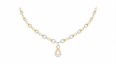 14K Gold & Diamond Lightweight Necklace Set KRI44006N-A