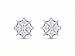 18K Gold & Diamond Women Earring Stud KRK40125E