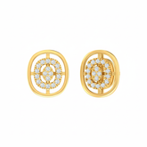 18K Gold & Diamond Earring For Women PER-221