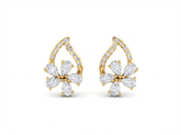 18K Gold & Diamond Women Stud Earring KFK30020