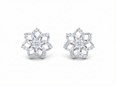 18K Gold & Diamond Women Stud Earring KRK40117E