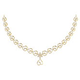 14K Gold & Diamond Dailywear Necklace Set KRB44080N