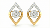 18K Gold & Diamond Women Engagement Earring KRA40014E