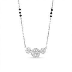 18K Gold & Diamond Mangalsutra For Women MT6153AZYD0001