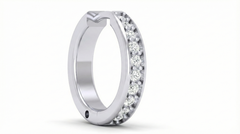 18K Gold & Diamond Nose Ring KRA50298