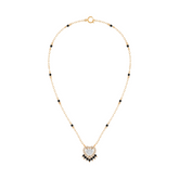 Gold & Diamond Heart Mangalsutra For Women KRC50167